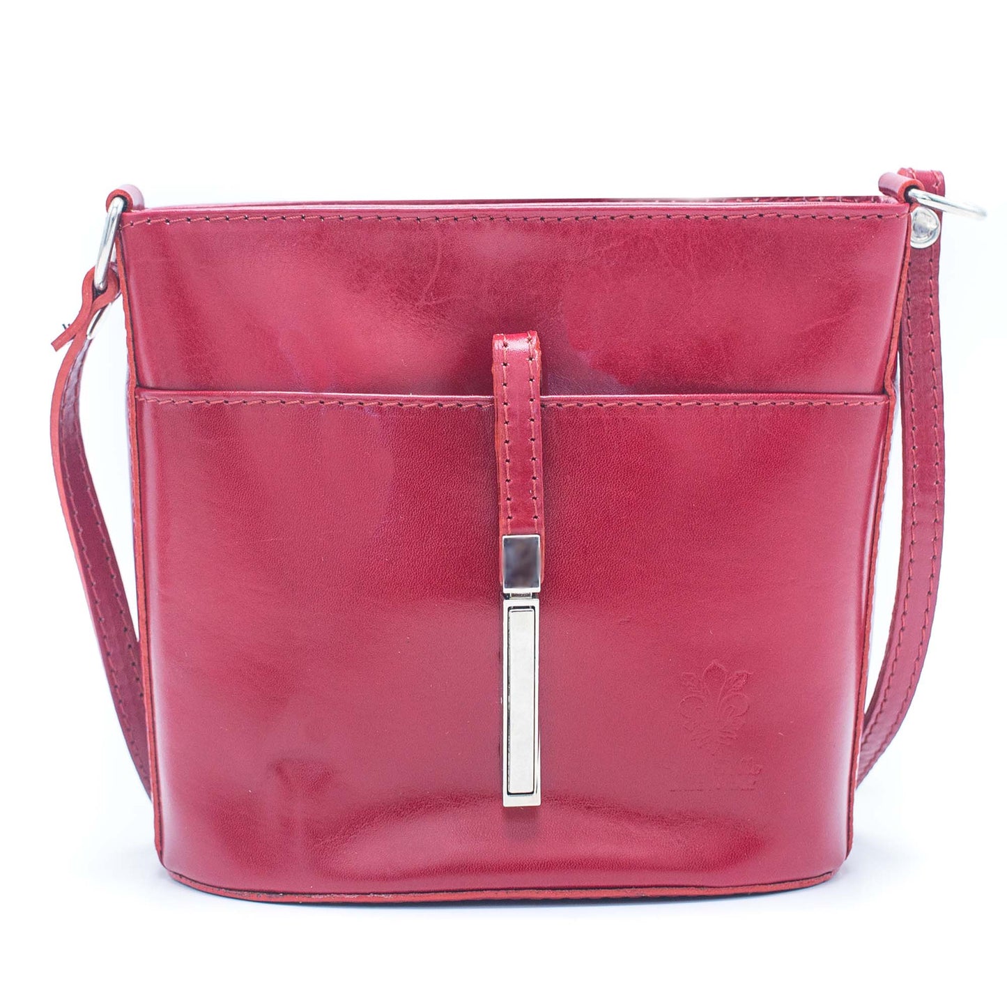 Made in Italy Genuine leather crossbody bag LEB-08