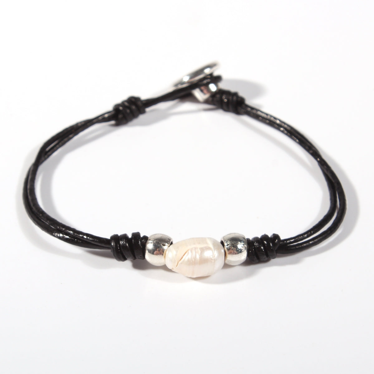 Genuine leather handmade women's bracelet MBR-04