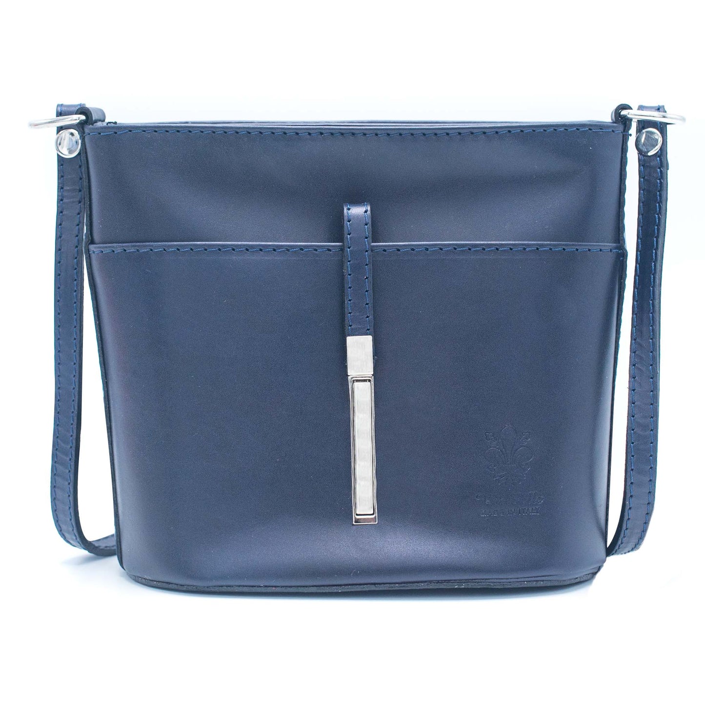 Made in Italy Genuine leather crossbody bag LEB-08