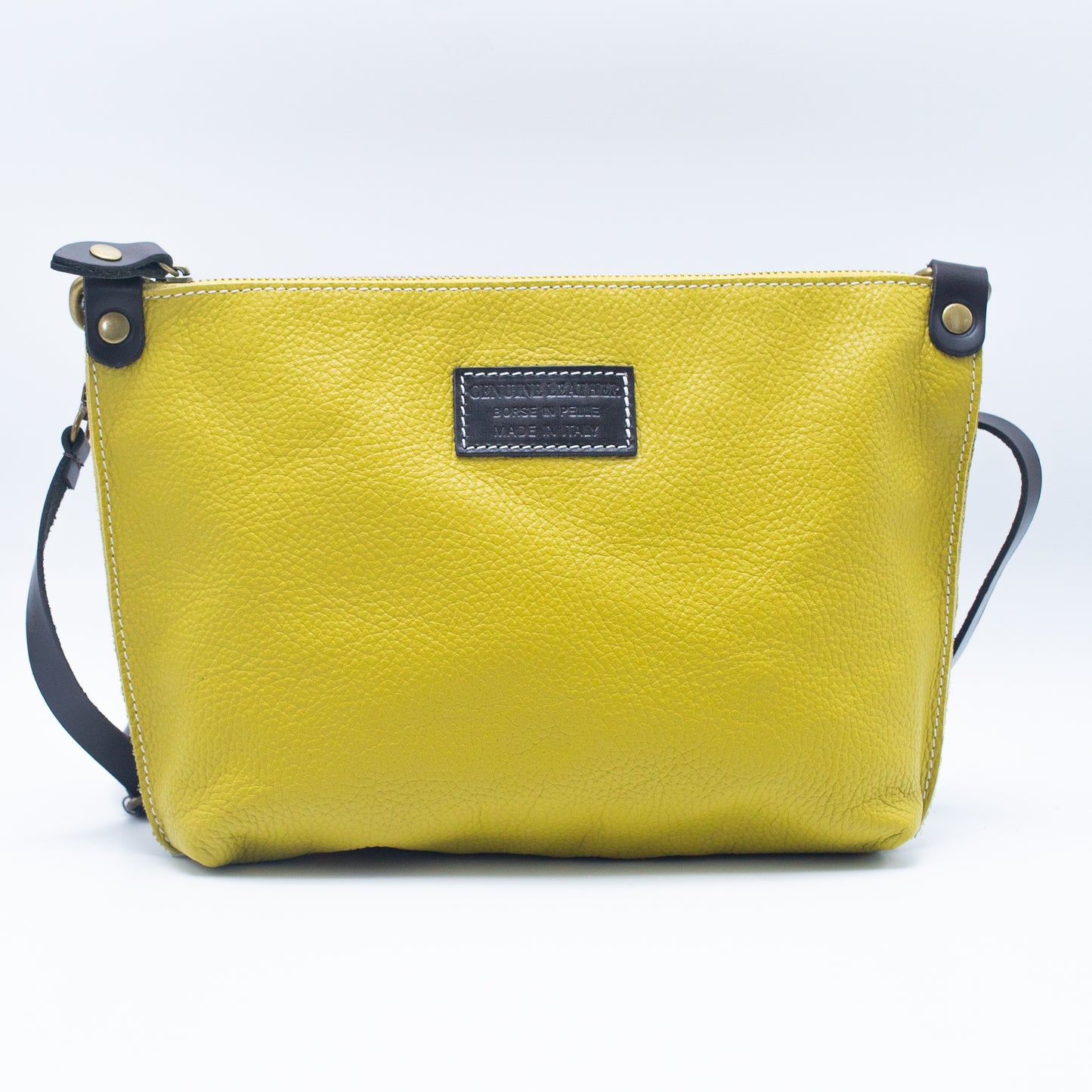 Crossbody women genuine leather made in Italy LEB-01