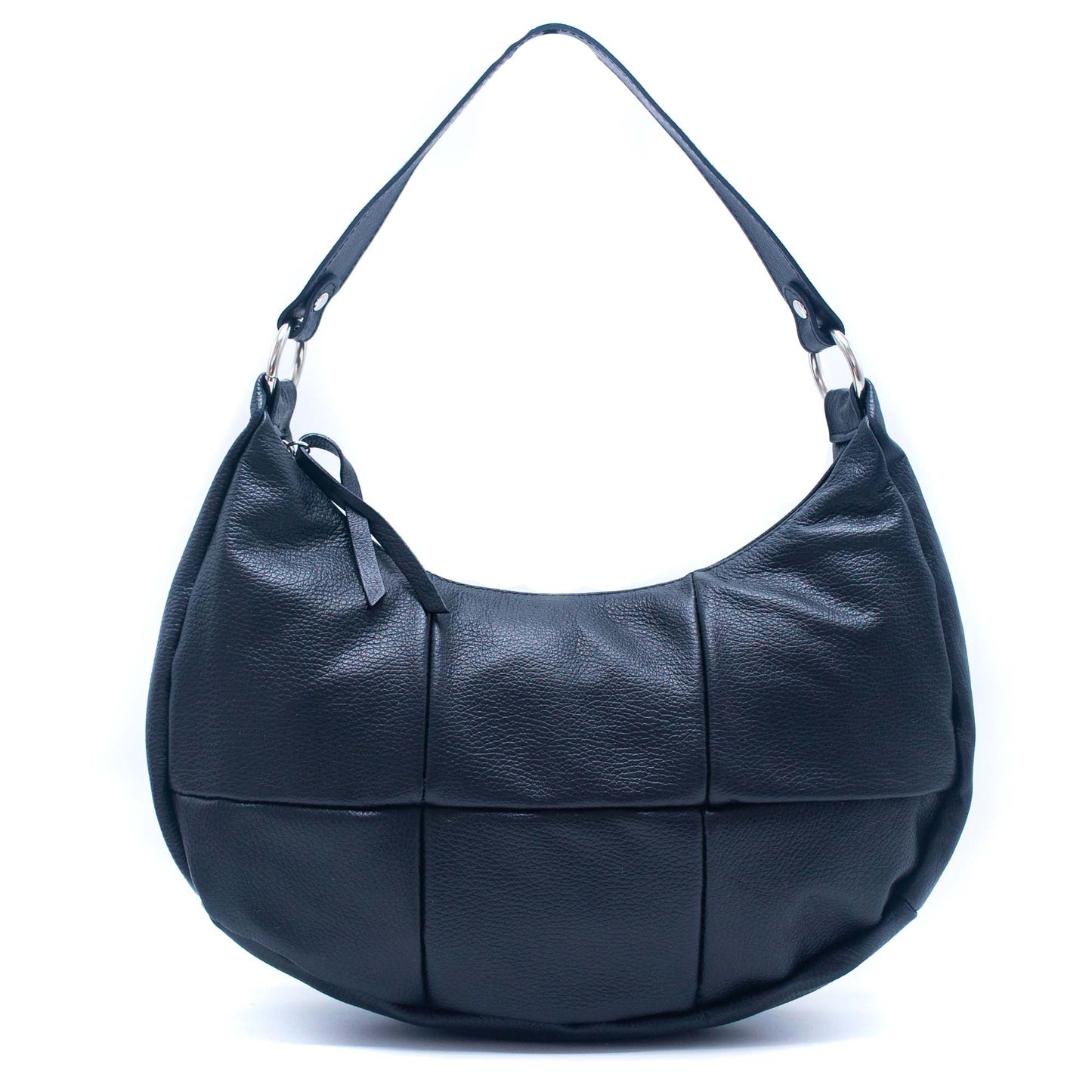 Hobo bag leather made in ITALY Women handbag LEB-04-D