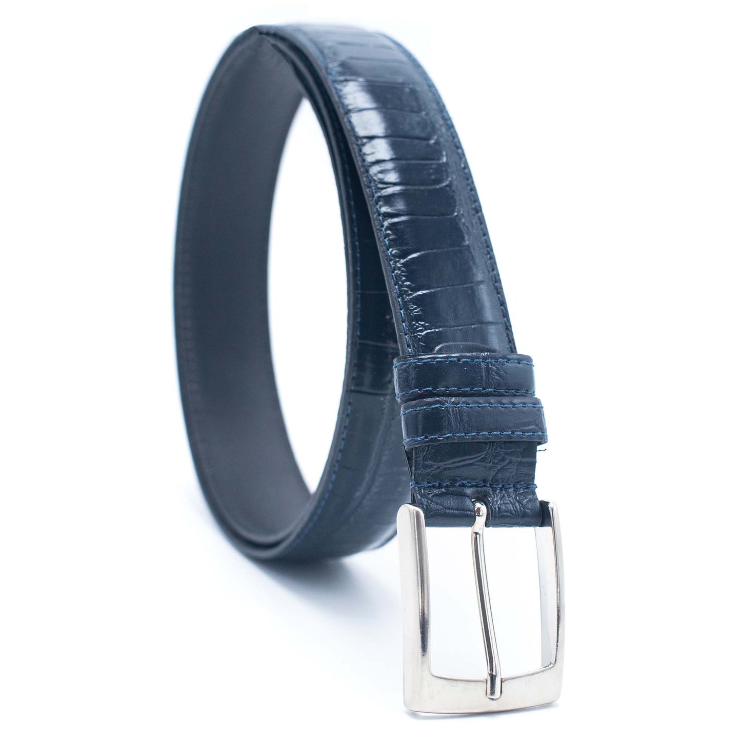 Embossing Made in Italy Genuine leather Men Belt LEL-05-D