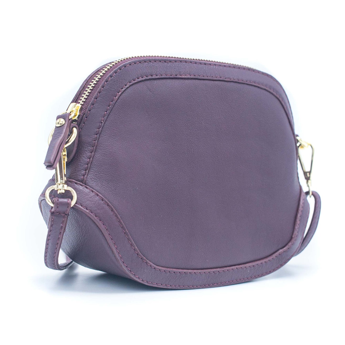 Made in Italy Genuine leather crossbody bag LEB-05