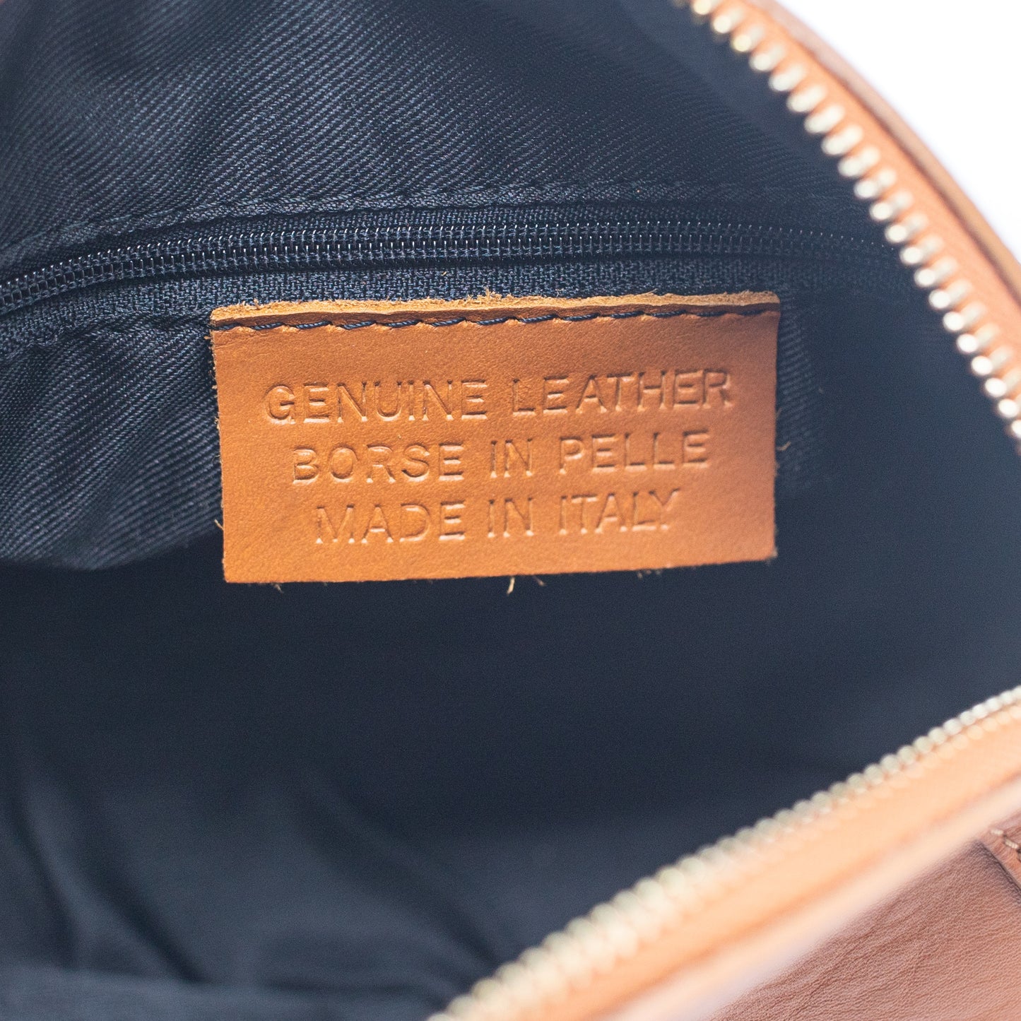 Made in Italy Genuine leather crossbody bag LEB-05