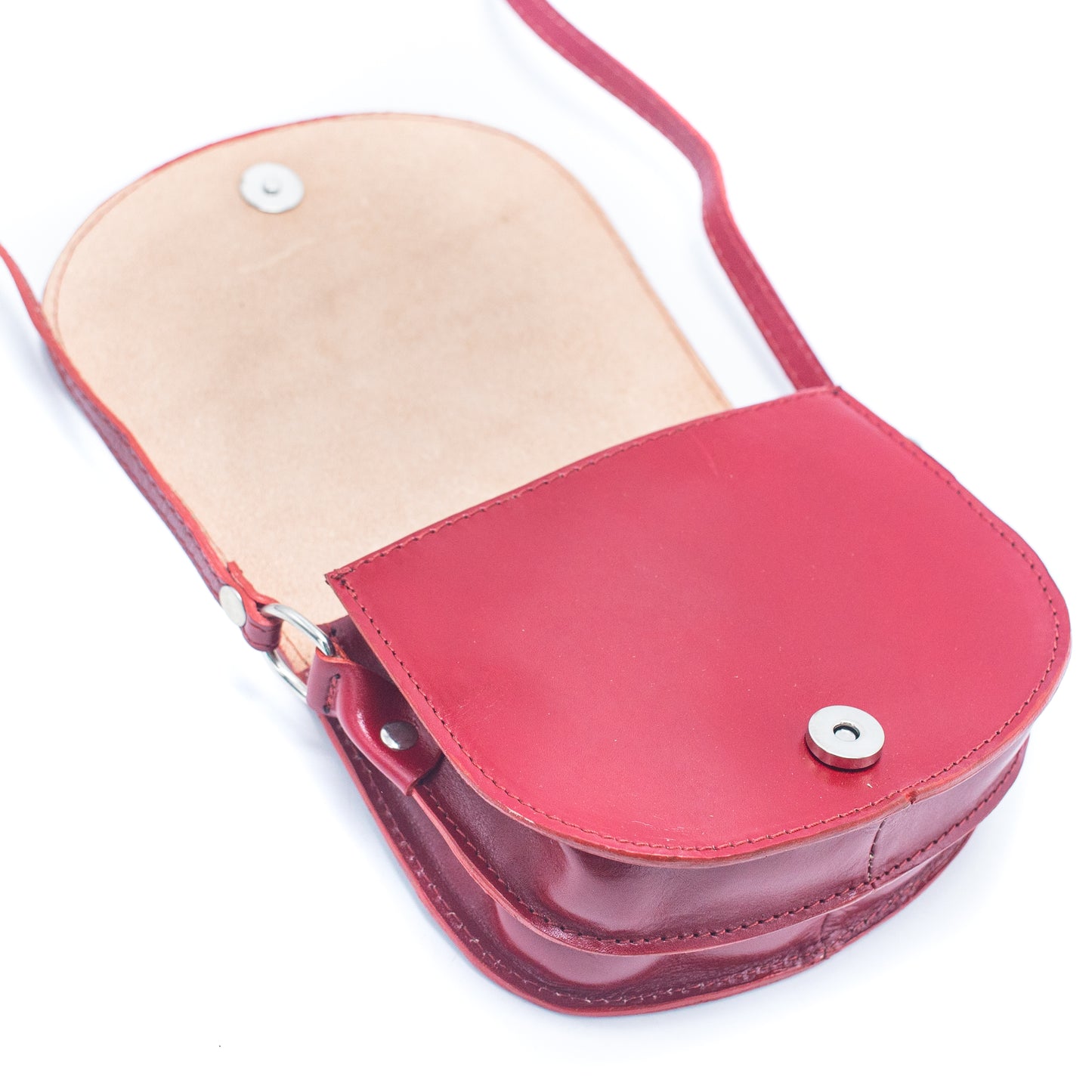 Made in Italy Genuine leather crossbody bag LEB-09