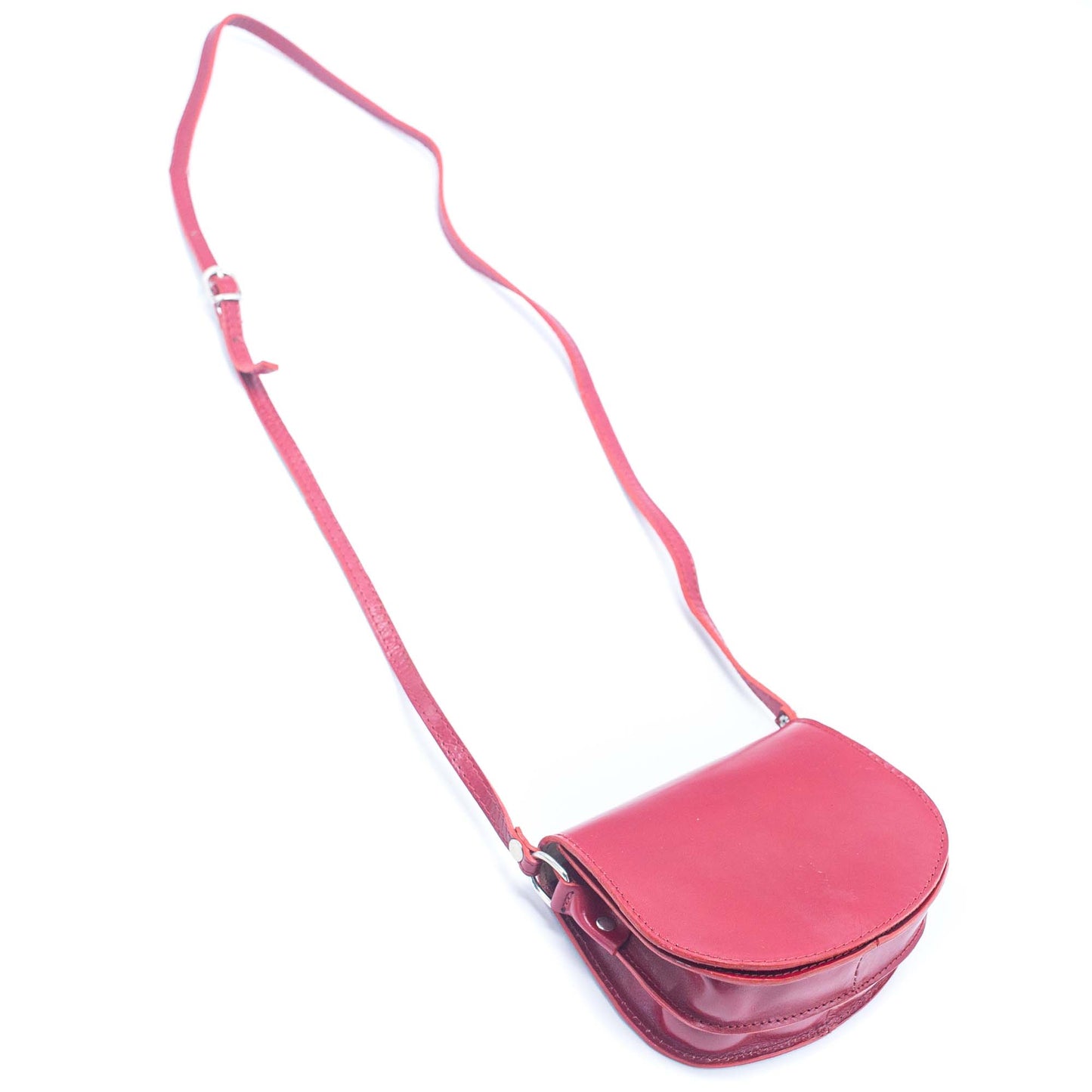 Made in Italy Genuine leather crossbody bag LEB-09