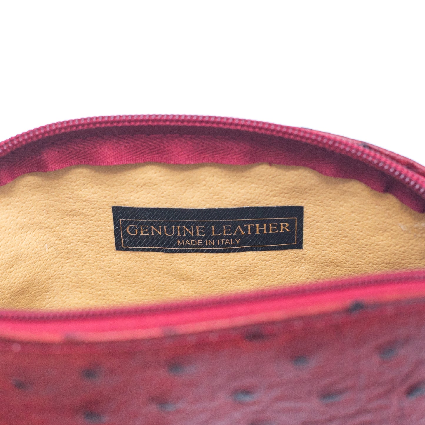 Made in Italy Genuine leather clutch bag LEB-07