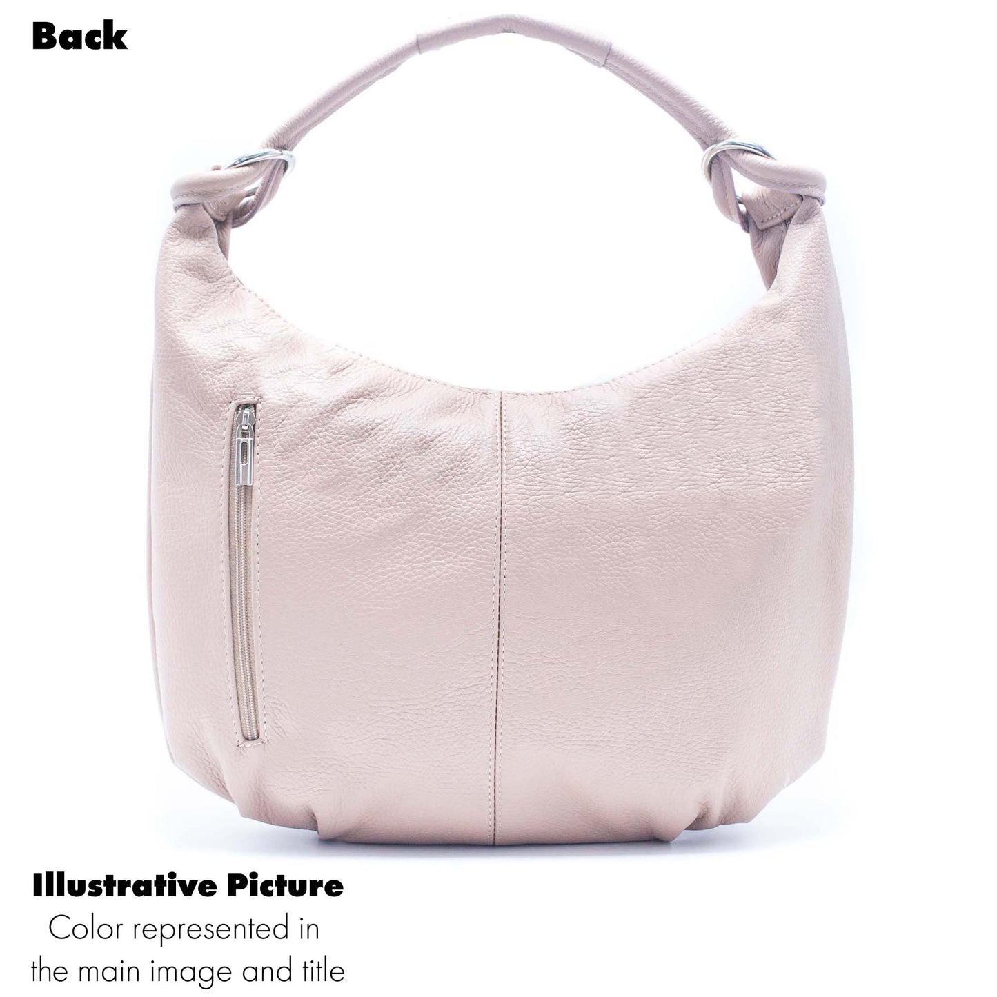 Genuine leather Made in italy women Hobo Bags LEB-03-A