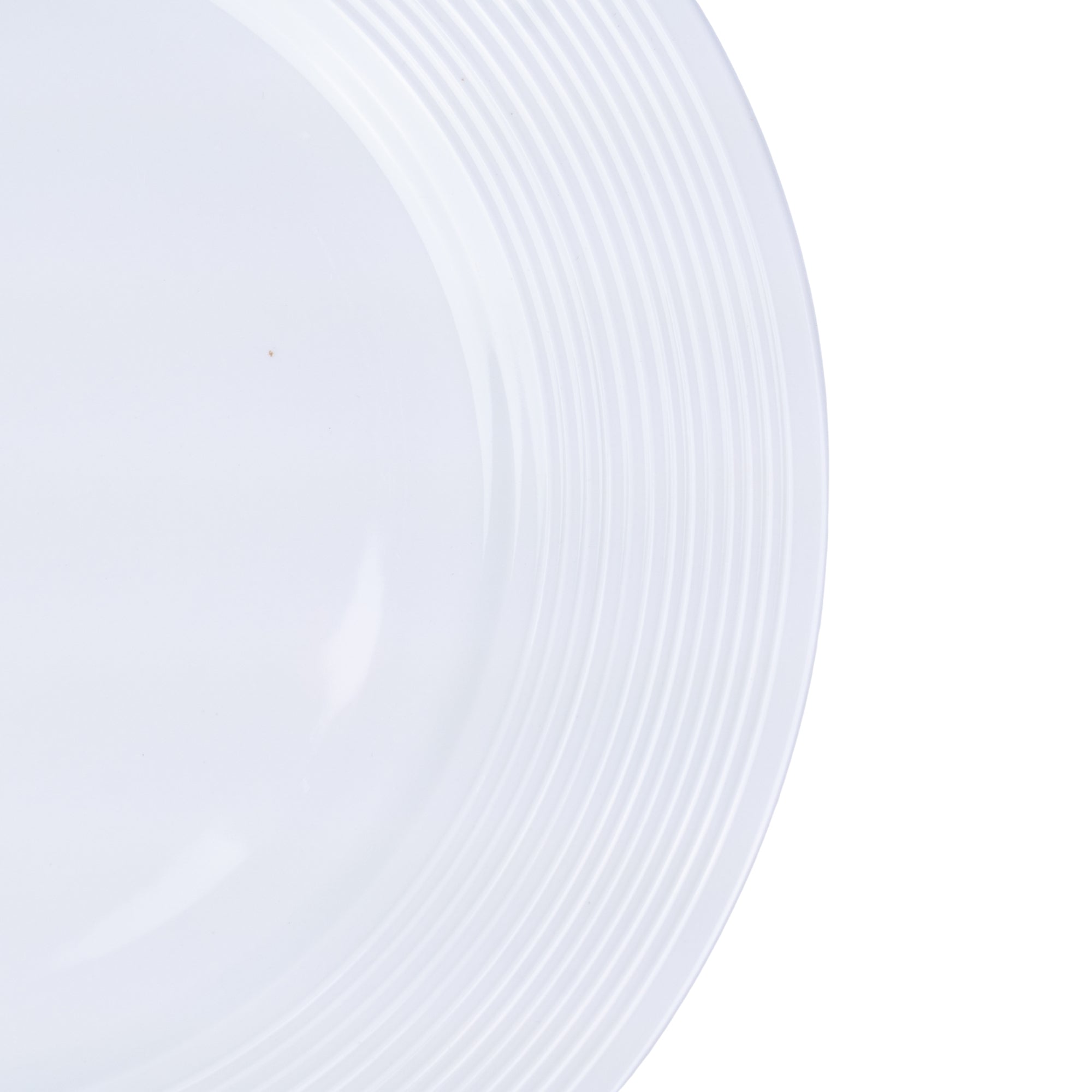 Conjunto de Louça 12 Peças com Textura em Relevo - Branco Puro (4 Pessoas) REF-809001