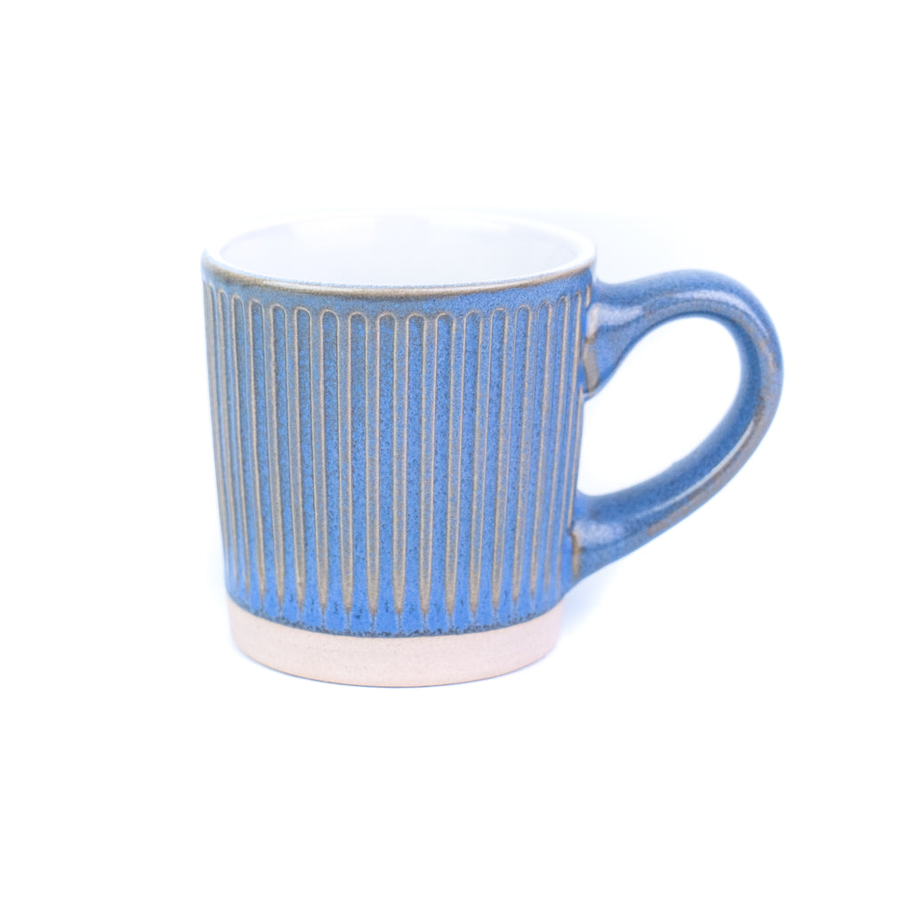 Chávena de Espresso 95cc com Textura Vertical - 3 Cores Degradê REF-207015