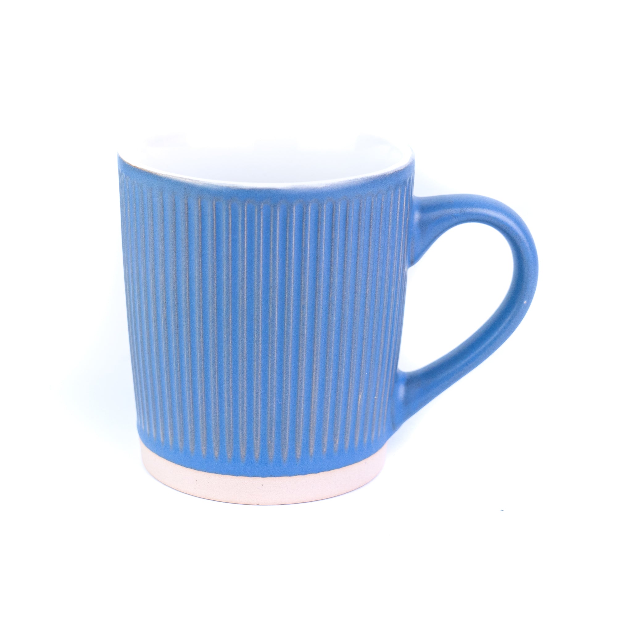 Caneca de Cerâmica 370cc com Textura Vertical - 3 Cores Degradê REF-207013