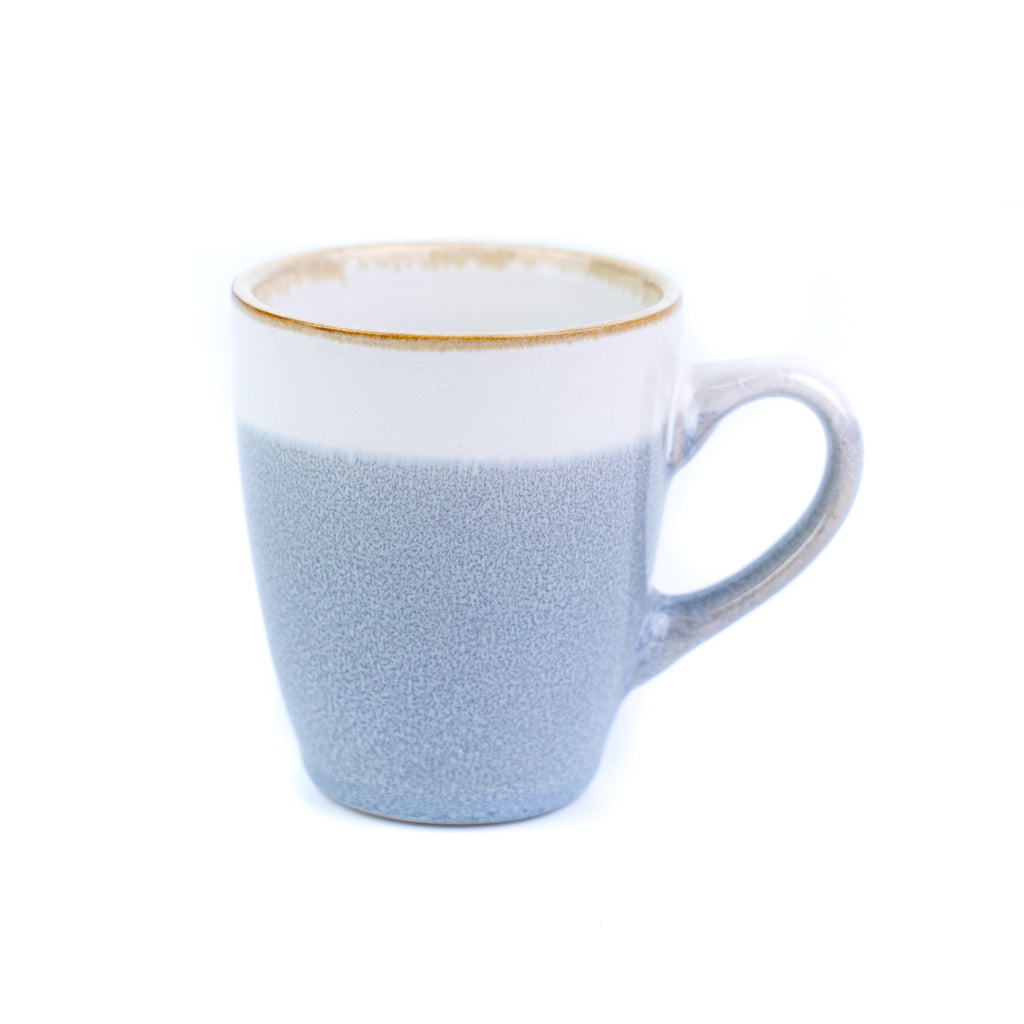 Chávena de Espresso 90cc Bicolor com Acabamento Dourado - 3 Cores REF-207012