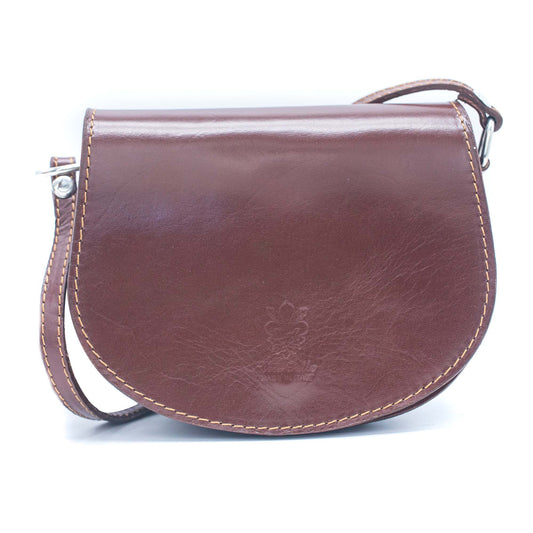 Made in Italy Genuine leather crossbody bag LEB-09
