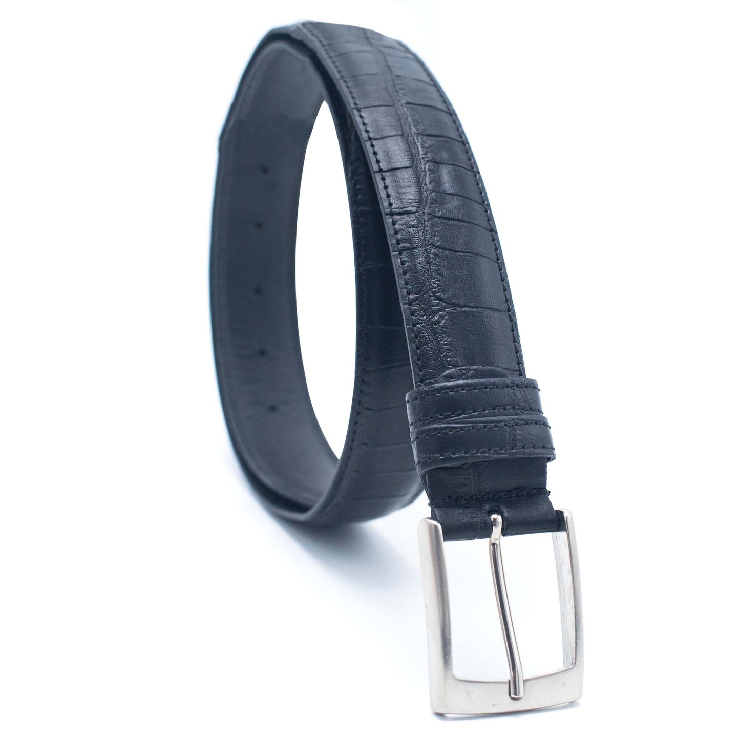 Embossing Made in Italy Genuine leather Men Belt LEL-05-A